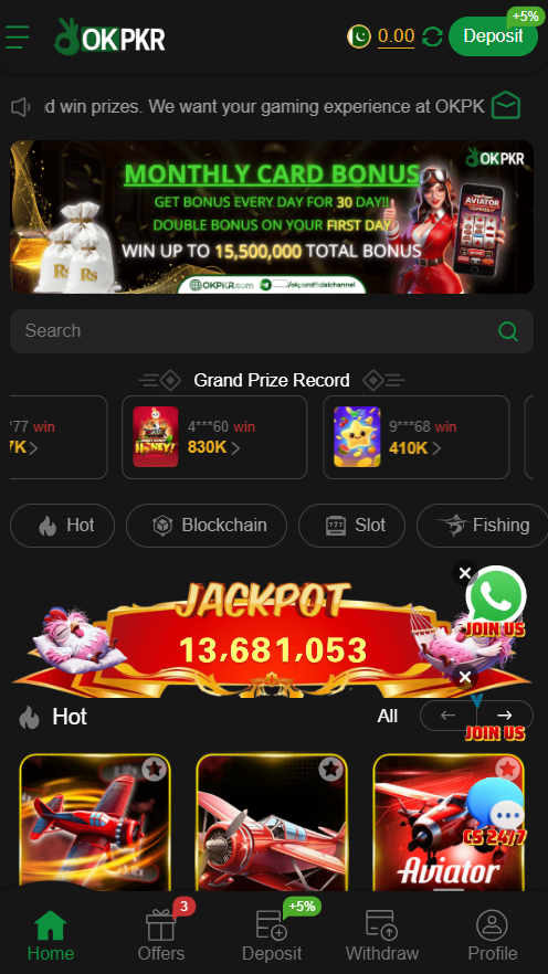 Okpkr game
