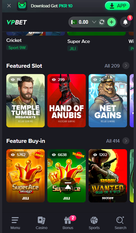 Vpbet game
